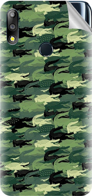 Snooky Asus Zenfone Max Pro M2 Mobile Skin(Green)