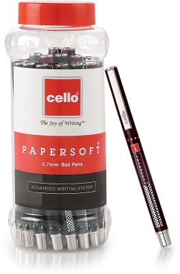 Cello Papersoft Ball Pen  (Pack of 25)