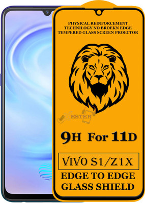 Xester Edge To Edge Tempered Glass for Vivo S1(Pack of 1)
