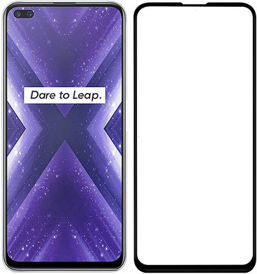 Express Buy Edge To Edge Tempered Glass for Realme X3(Pack of 1)