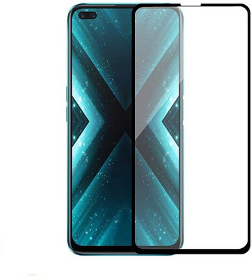 Express Buy Edge To Edge Tempered Glass for Realme X3(Pack of 1)