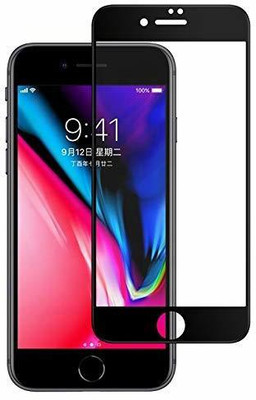 Tamrat Edge To Edge Tempered Glass for Easy Install Full Screen Coverage Tempered Glass Screen Guard Protector 11D for IPHONE 6G PLUS BLACK(Pack of 1)