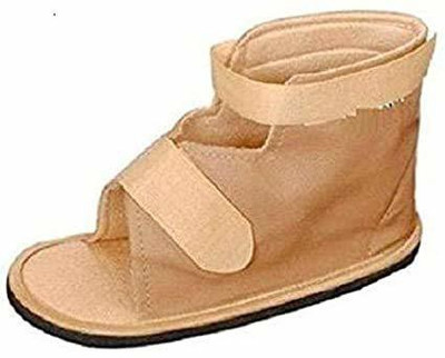 AASH ISURGICAL Cast Shoe Foot Support Covering Plaster on Foot (SKIN), (S.M.L.XL) Foot Support(Beige)