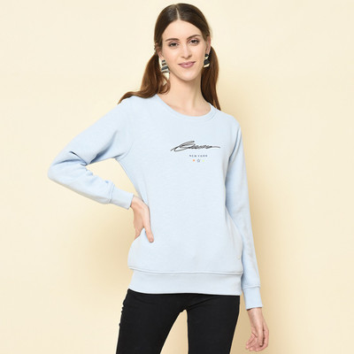 TAB91 Full Sleeve Printed Women Sweatshirt