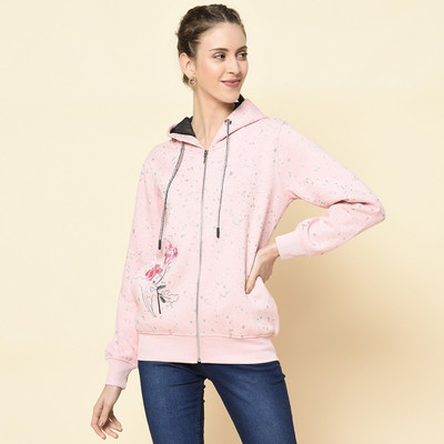 TAB91 Full Sleeve Printed Women Sweatshirt