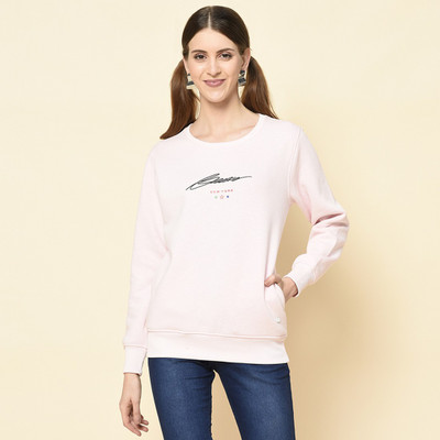 TAB91 Full Sleeve Printed Women Sweatshirt