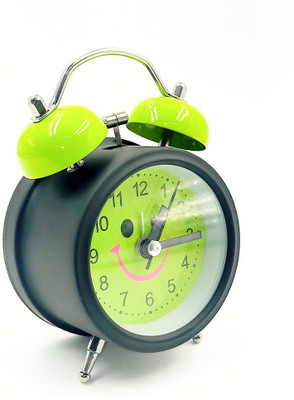 Devendera industry Analog Green, Black Clock