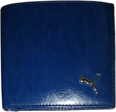 SAGIR ITALIAN LEATHER Men Blue Artificial Leather Wallet(5 Card Slots)