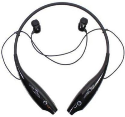 GUGGU OMH_702I HBS 730 Neck band Bluetooth Headset Bluetooth Gaming(Black, In the Ear)