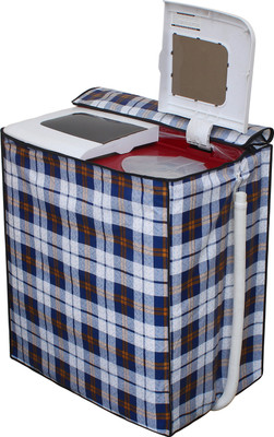 LITHARA Semi-Automatic Washing Machine  Cover(Width: 82.55 cm, Blue)
