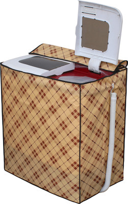 LITHARA Semi-Automatic Washing Machine  Cover(Width: 82.55 cm, Beige)