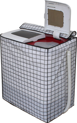 LITHARA Semi-Automatic Washing Machine  Cover(Width: 88.9 cm, White)