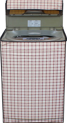 Glassiano Top Loading Washing Machine  Cover(Width: 58.42 cm, Gold)