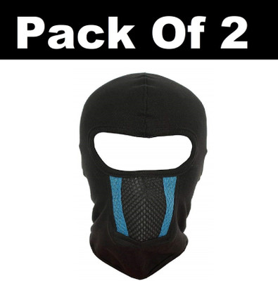 IM UNIQUE Black Helmet Skull Cap for Men & Women(Size: Free,  Balaclava)