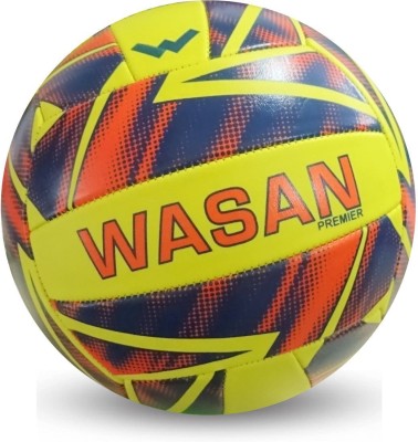 WASAN Premier Volleyball Orange/Blue- (12 years and above) Volleyball - Size: 4(Pack of 1, Blue)