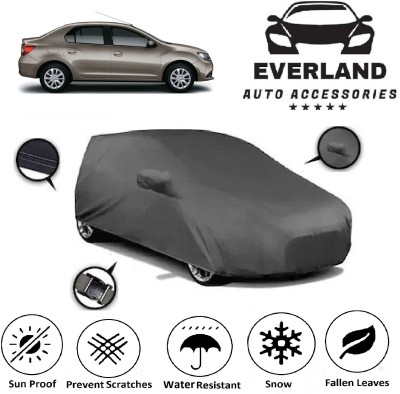 EverLand Car Cover For Renault Logan (With Mirror Pockets)(Grey)