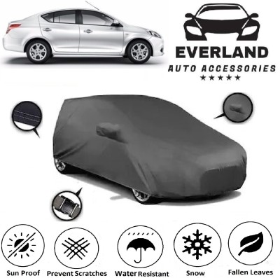 EverLand Car Cover For Renault Scala (With Mirror Pockets)(Grey)