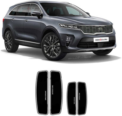 RONISH Plastic Car Door Guard(Black, Pack of 4, Universal For Car, Universal For Car)