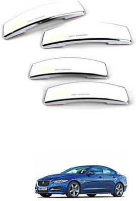 RONISH Plastic Car Door Guard(White, Pack of 4, Jaguar, Universal For Car)