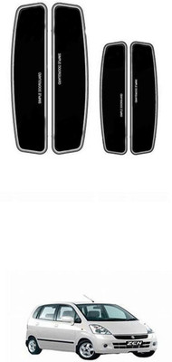 RONISH Plastic Car Door Guard(Black, Pack of 4, Maruti, Zen)