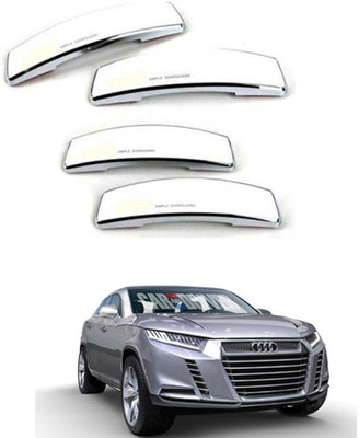 RONISH Plastic Car Door Guard(White, Pack of 4, Audi, Universal For Car)