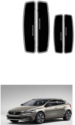 RONISH Plastic Car Door Guard(Black, Pack of 4, Volvo, V40)