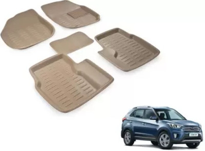 ARNEJA Polyutherine 3D Mat For  Hyundai Creta(Beige)