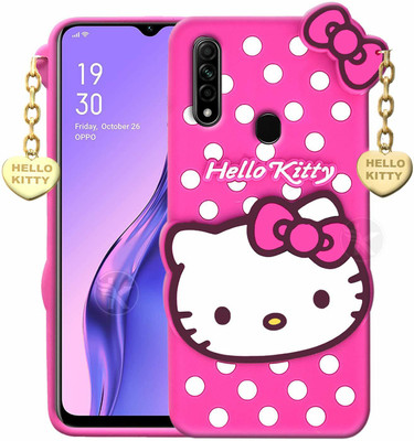 56 CASE AND COVER Back Cover for Oppo A31(Pink, Pack of: 1)