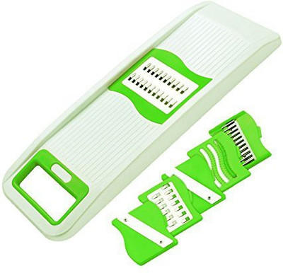 KB Sells Chipser 6 in 1 Vegetable and Fruits Greater & Slicer (Pack of 6 in 1 Slicer) Vegetable & Fruit Grater & Slicer(6 in 1 slicer)