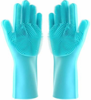 KBMART Wet and Dry Glove Set(Free Size Pack of 2)