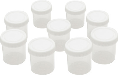 HOMEOTRADE Plastic Utility Container  - 30(Pack of 100, White)