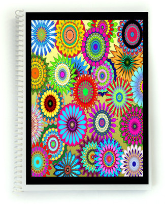 Resnic Plain page A4 exercise notebook A4 Notebook unruled 500 Pages(Multicolor, Pack of 2)