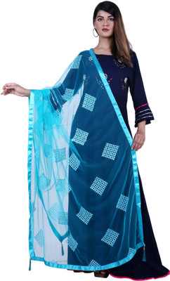 AARAV Net Self Design Women Dupatta