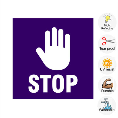 pilot18 STOP Emergency Sign(Reflective Sign)