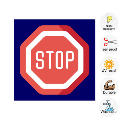 pilot18 STOP Emergency Sign(Reflective Sign)