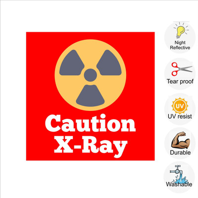 pilot18 CAUTION X -RAY Emergency Sign(Reflective Sign)