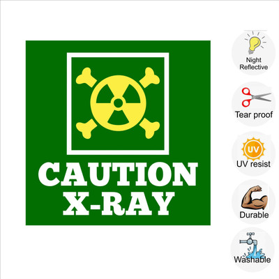 pilot18 CAUTION X -RAY Emergency Sign(Reflective Sign)