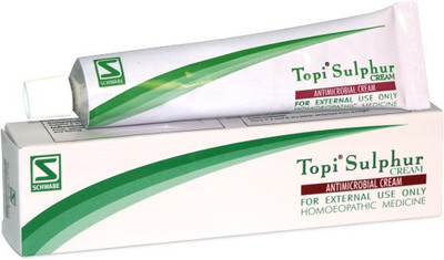 Dr.Willmar Schwabe India Topi Sulphur Cream(3 x 25 g)
