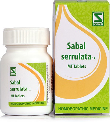 Dr.Willmar Schwabe India Sabal Serrulata Tablets(2 x 20 g)