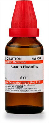 Dr.Willmar Schwabe India Astacus Fluviatilis 6CH Liquid(30 ml)