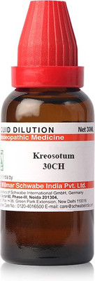 Dr.Willmar Schwabe India Kreosotum 30CH Liquid(30 ml)