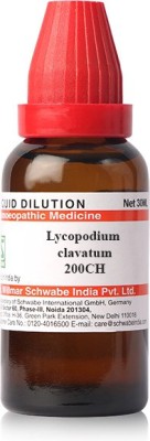 Dr.Willmar Schwabe India Lycopodium Clavatum 200CH Liquid(2 x 30 ml)