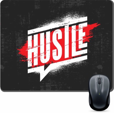 Pankrut Hustle Design Non-Slip Rubber Base Gaming & Laptop (MPAD002) Mousepad(Multicolor - 1)