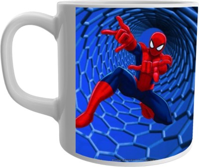 Product GuruJi Avengers Spiderman Ceramic Tea/Coffee Ceramic,Avengers Spiderman Ceramic Tea Coffee Ceramic for kids , Ceramic Coffee Mug(350 ml)