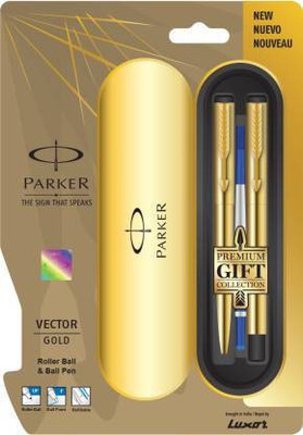 PARKER Pen set Ball Pen(Pack of 2, Ink Color - Black)