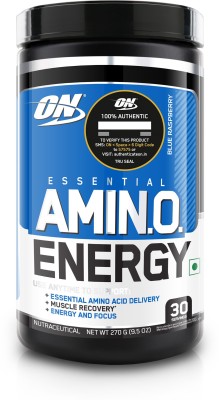 Optimum Nutrition Amino Energy BCAA  (270 g, Blue Raspberry)