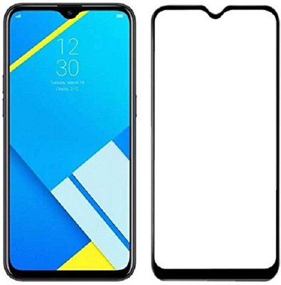 Express Buy Edge To Edge Tempered Glass for Realme C2(Pack of 1)