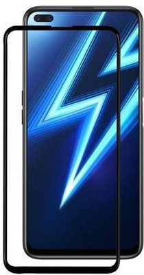 AKSHUD Edge To Edge Tempered Glass for Realme 7 Pro(Pack of 1)
