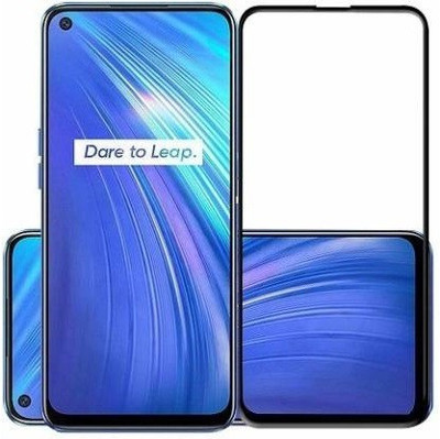 AKSHUD Edge To Edge Tempered Glass for Realme 7(Pack of 1)