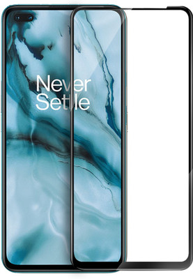 Flipkart SmartBuy Edge To Edge Tempered Glass for OnePlus Nord, Realme X7(Pack of 1)